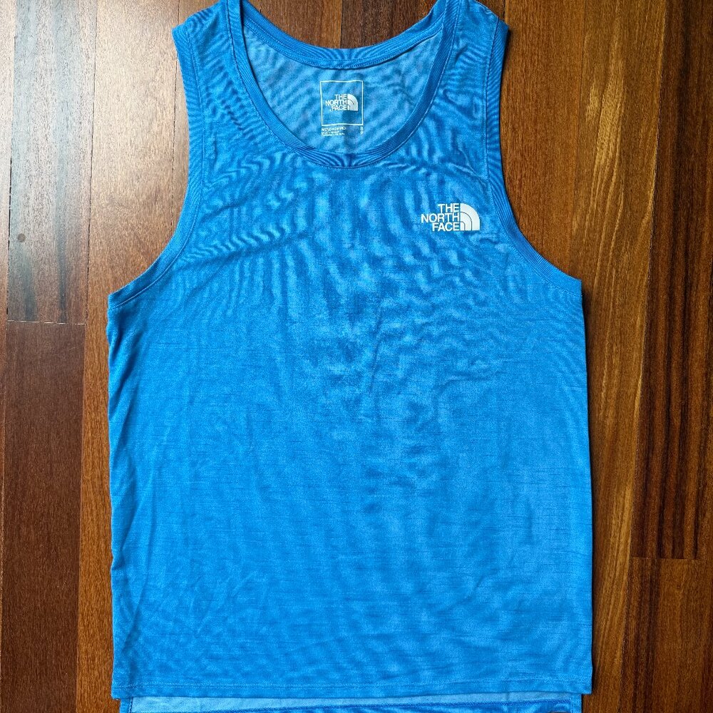 The North Face Sz S Blue Tank Top